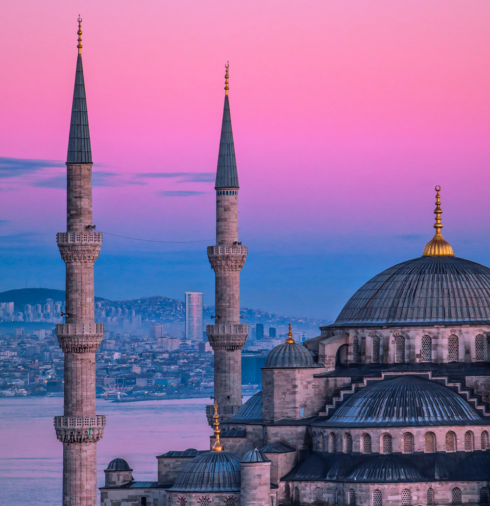 Turkey Mosque Sunset